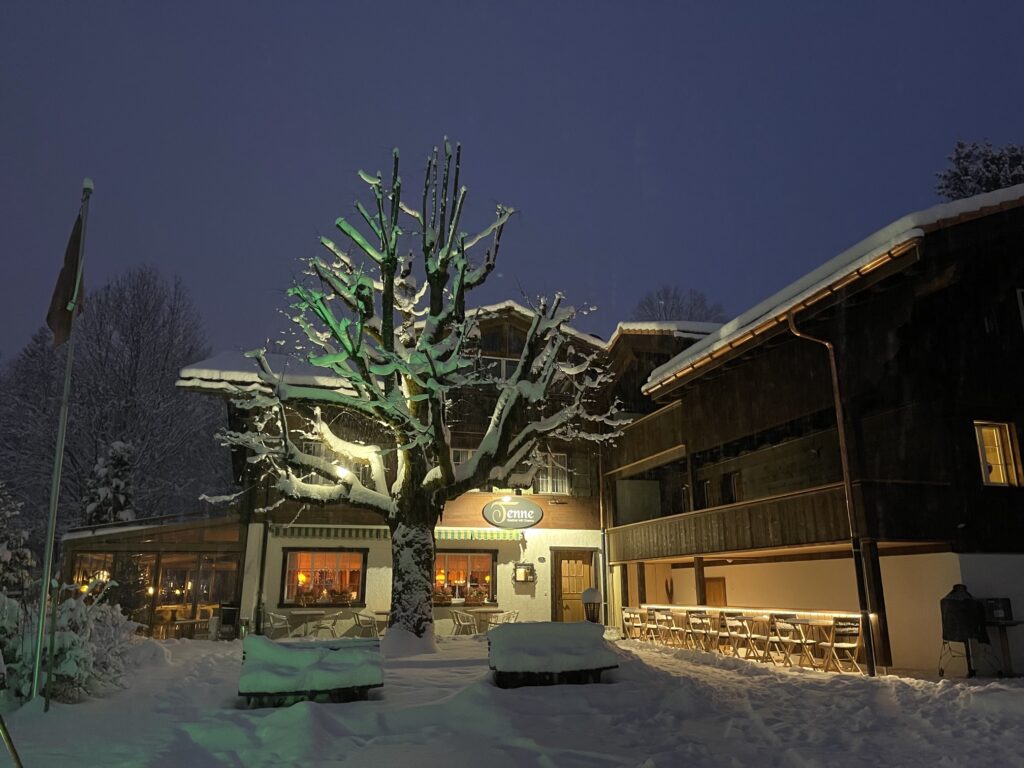 Tenne im Winter